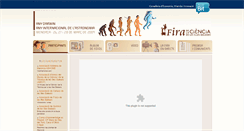 Desktop Screenshot of fira2009.balearsfaciencia.org